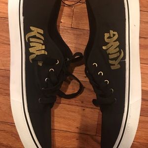 Black King Sneakers - Size 10